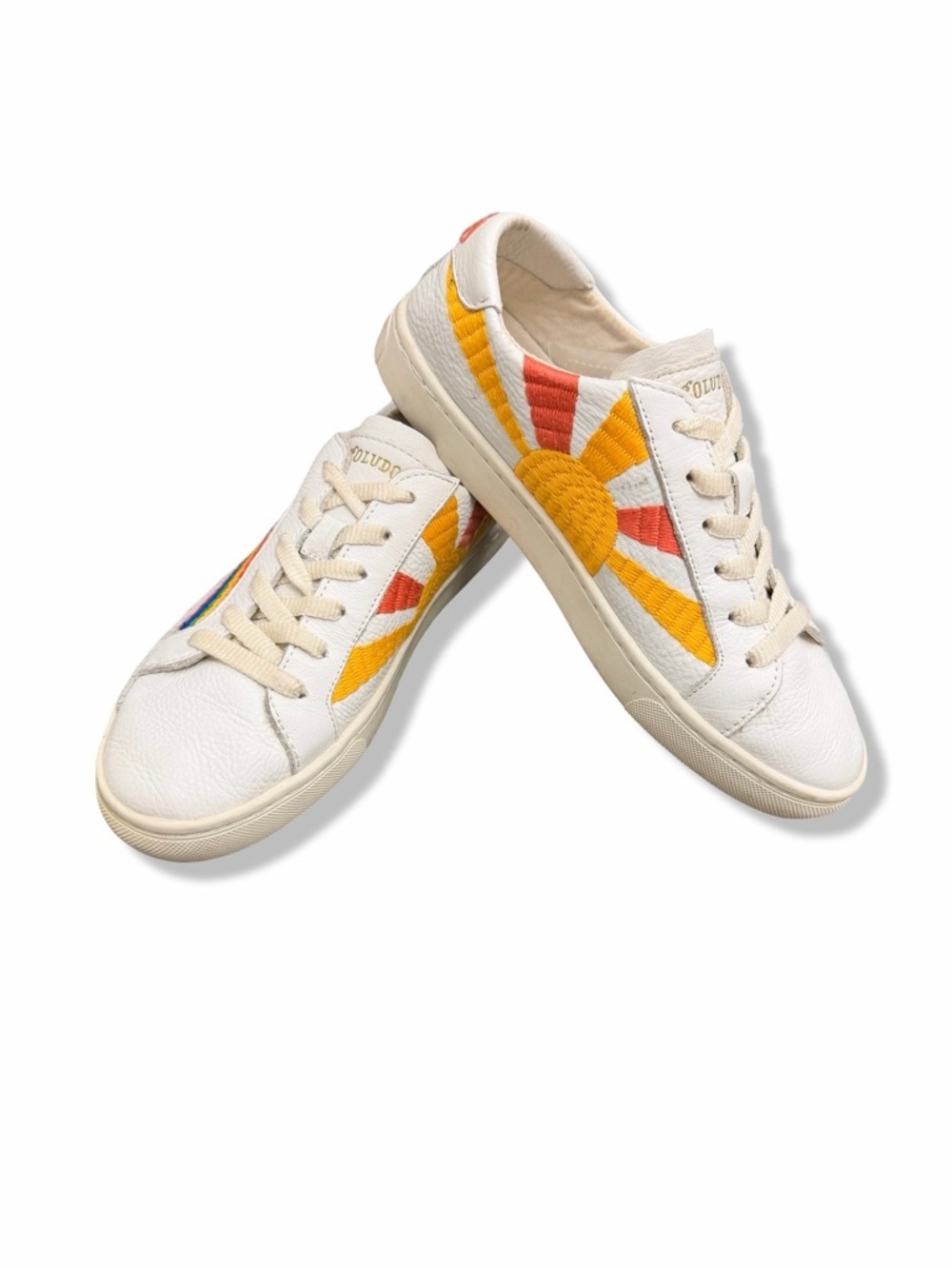 Soludos Rainbow Wave Sneaker Size 7